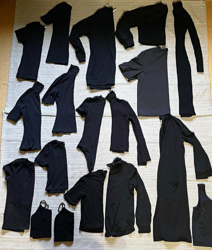 Bekleidungspaket damen schwarz - bekleidungspaket,
